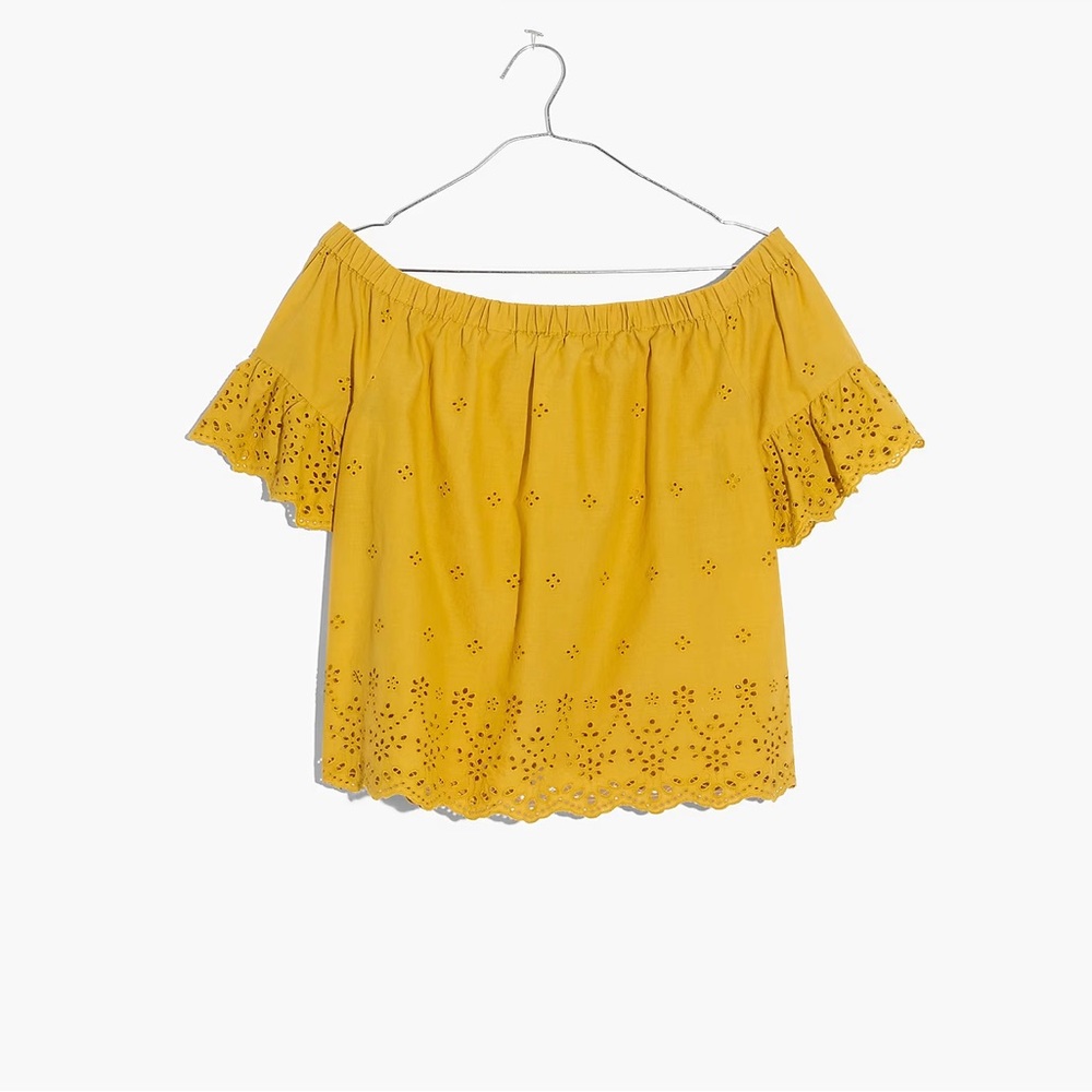 Madewell Eyelet Top - Picture 3 of 7